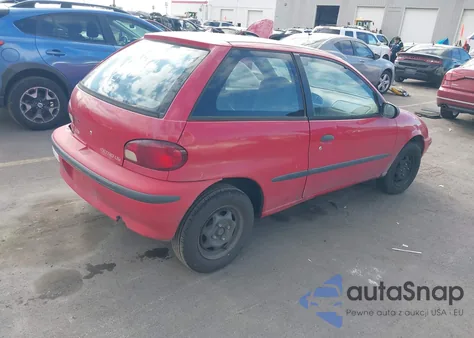 1997 Geo Metro Lsi from USA, damaged, VIN 2C1MR2294V6718502